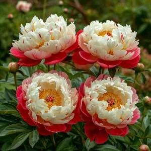 Пион Коралловый Каскад купить по цене от 490р. в интернет-магазине «Посадика» с доставкой почтой в в Мелеузе и по всей России – [изображение №1].