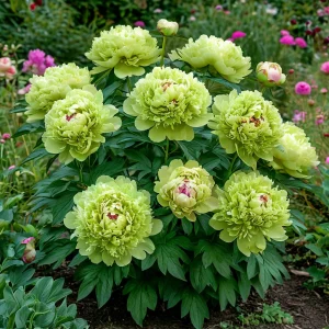 Пион Зеленые Бобы купить по цене от 610р. в интернет-магазине «Посадика» с доставкой почтой в в Мелеузе и по всей России – [изображение №1].