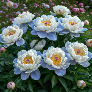 Пион Акварельный Этюд купить по цене от 806р. в интернет-магазине «Посадика» с доставкой почтой в в Мелеузе и по всей России – [изображение №1].